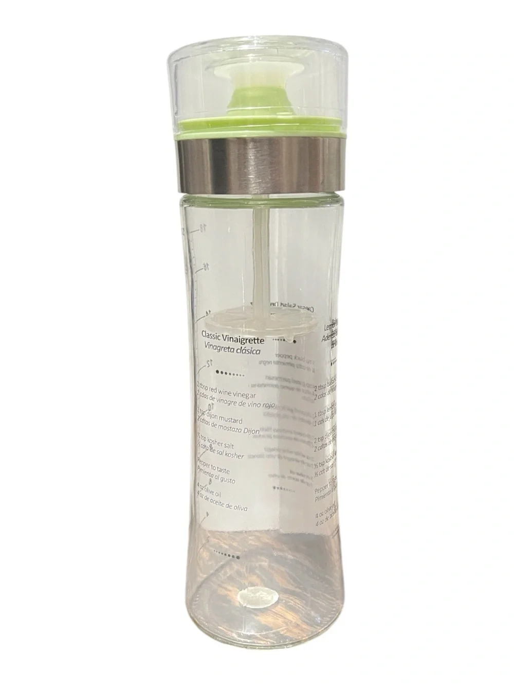 New Princess House Glass Salad Dressing Shaker Bottle 🥬